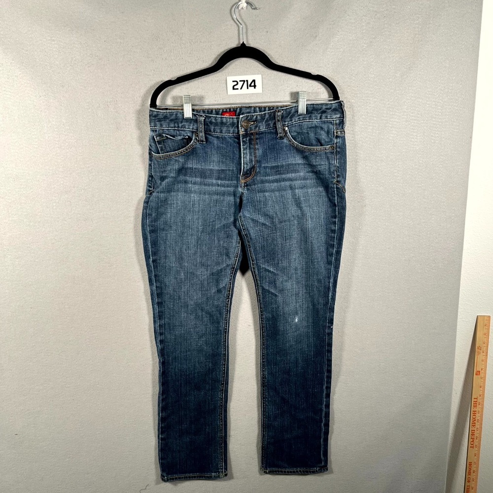 Express Jeans Womens 10 Blue Denim‎ Medium Wash Everyday Wear Skinny Leg Outdoor